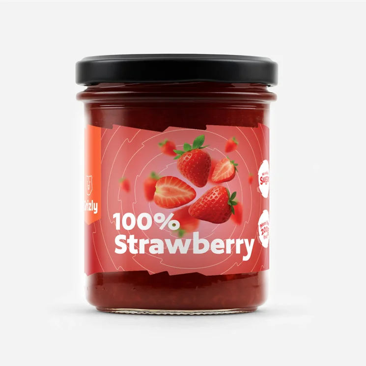 100 % Erdbeere ohne zugesetzten Zucker mit extra Fruchtstücken