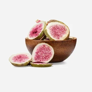 Gefriergetrocknete Feigenscheiben