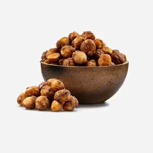 Macadamia Nüsse in Salzkaramell mit Honig