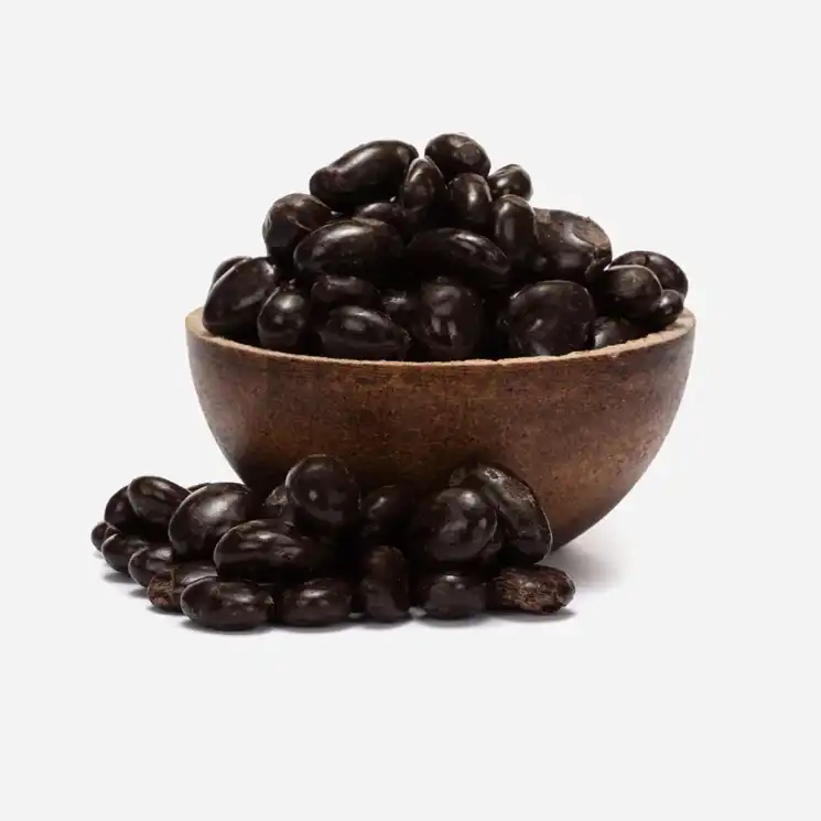 Rosinen in Zartbitterschokolade